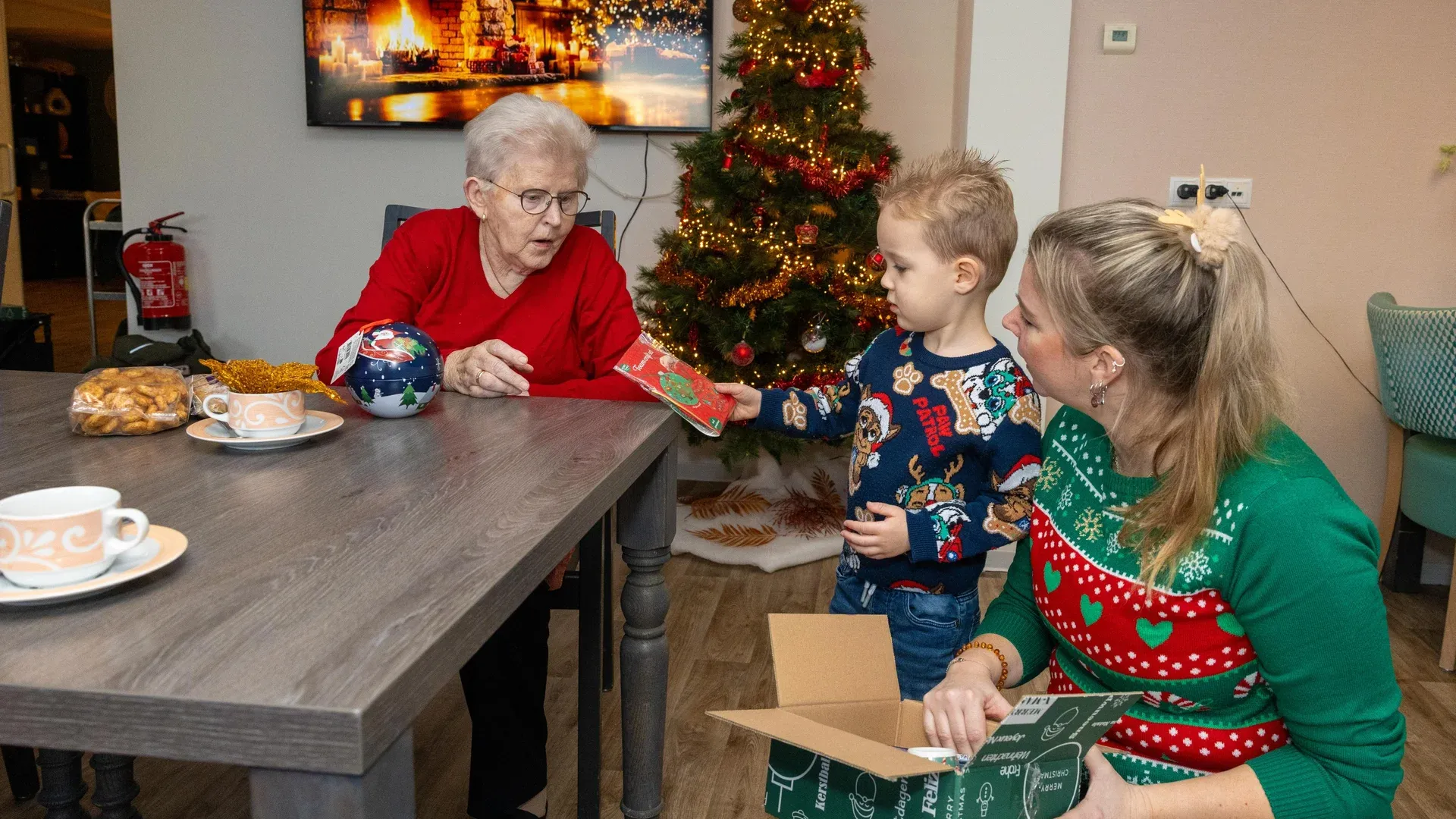 Kerst is geven én verrassen